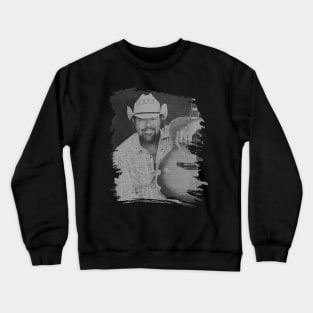 Toby keith // Retro Poster Crewneck Sweatshirt